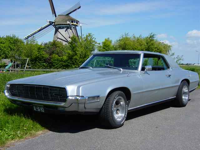 My 1968 Ford Thunderbird, now with wolfrace rims.