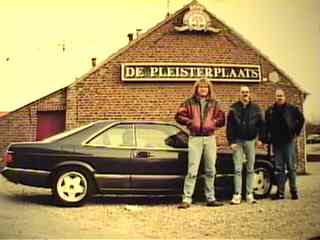 In Kessel near Venlo, with Peter, took picture, Jan and Nico