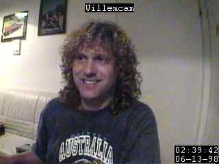 Me making webcam gallery page